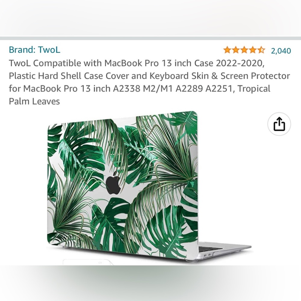 MacBook Pro 13 Inch Case